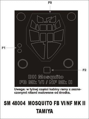 Go to product MONTEX SM48004 - 1:48 Mosquito FBVI/NF MkII