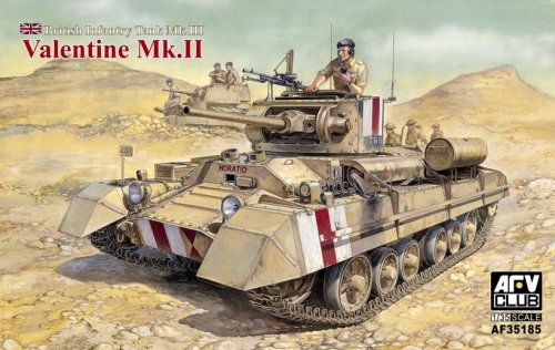 Go to product AFV CLUB 35185 - 1:35 British Infantry Tank Mk.III Valentine Mk.II