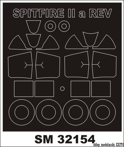 Go to product MONTEX SM32154 - 1:32 Spitfire Mk.II