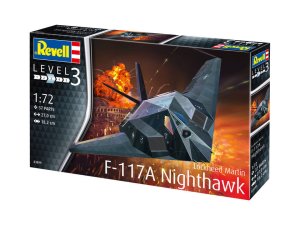 REVELL 03899 - 1:72 Lockheed Martin F-117A Nighthawk Stealth Fighter
