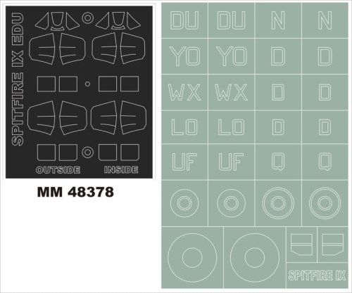 Go to product MONTEX MM48378 - 1:48 Spitfire Mk.IX