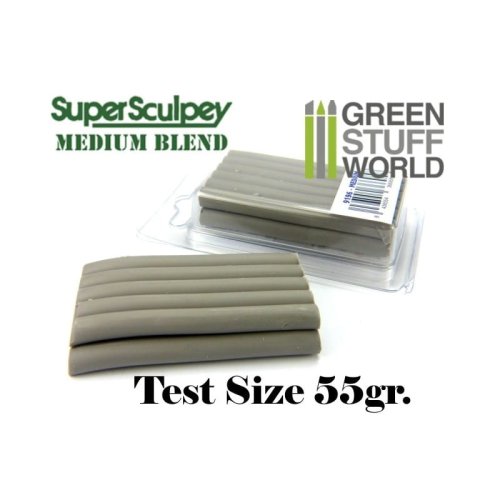 Go to product GREEN STUFF 9196 - Super Sculpey Medium Blend 55 g -  Modelling, polymer clay