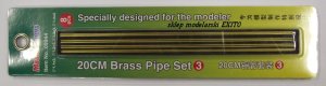 TRUMPETER 09944 - 20 cm Brass Pipe Set 3