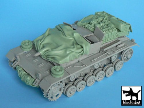 Go to product BLACK DOG T35009 - 1:35 Stug III C\D accessories set