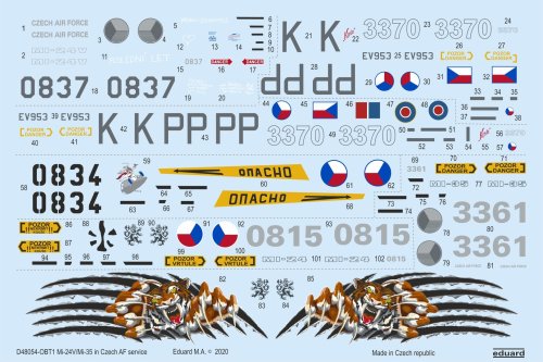 Go to product EDUARD D48054 - 1:48 Mi-24V/Mi-35 in Czech AF service