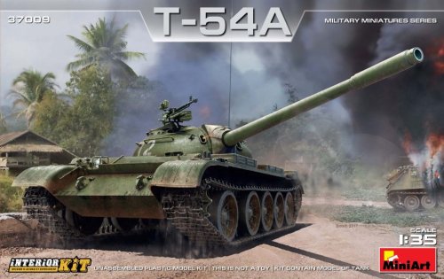 Go to product MINIART 37009 - 1:35 T-54A w/ interior kit