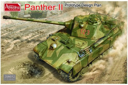 Go to product AMUSING HOBBY 35A012 - 1:35 Panther II Prototype Design Plan