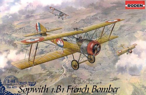 Go to product RODEN 411 - 1:48 Sopwith 1.B1