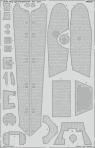 EDUARD 36387 - 1:35 King Tiger initial zimmerit