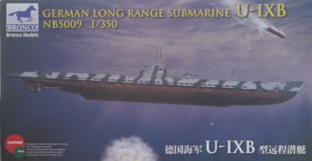 Go to product BRONCO NB 5009 - 1:350 German Type U-IXb Submarine