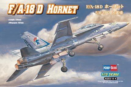 Go to product HOBBY BOSS 80269 - 1:72 F/A-18D Hornet
