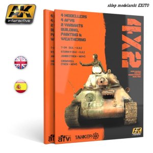 AK INTERACTIVE 4801 - 4 X 2  modelling guide
