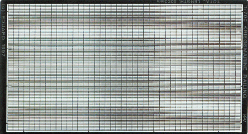 Go to product EDUARD 99012 - 1:700 Kriegsmarine Railings