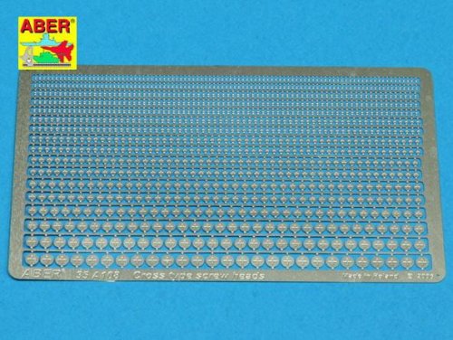 Go to product ABER 35A108 - 1:35 Cross type screw heads