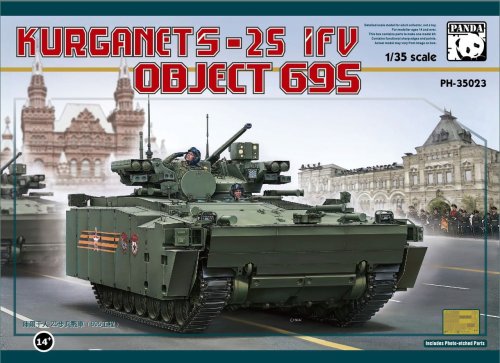 Go to product PANDA 35023 - 1:35 Kurganets-25 IFV Object 695