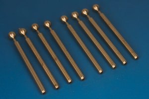 RB MODEL 72AB14 - 1:72 Barrels 0,5" (12,7mm) km Browning for P-47 Thunderbolt (8 pcs)