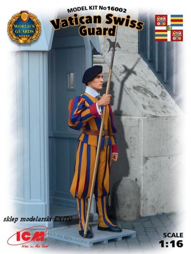 Go to product ICM 16002 - 1:16 Vatican Swiss Guard