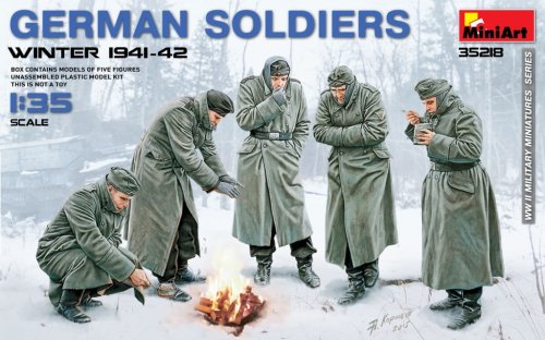 Go to product MINIART 35218 - 1:35 German Soldiers Winter 1941-42