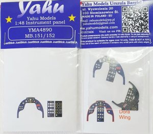 YAHU YMA4890 - 1:48 Bloch MB.151 / 152 - Instrument Panel
