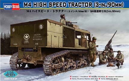 Go to product HOBBY BOSS 82407 - 1:35 M4 (3-in./90mm) Tractor