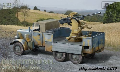 Go to product IBG 35005 - 1:35 Einheitsdiesel with 3,7 cm Breda