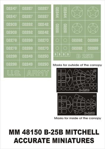 Go to product MONTEX MM48150 - 1:48 B-25B Mitchell