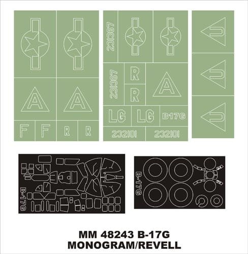Go to product MONTEX MM48243 - 1:48 B-17 G