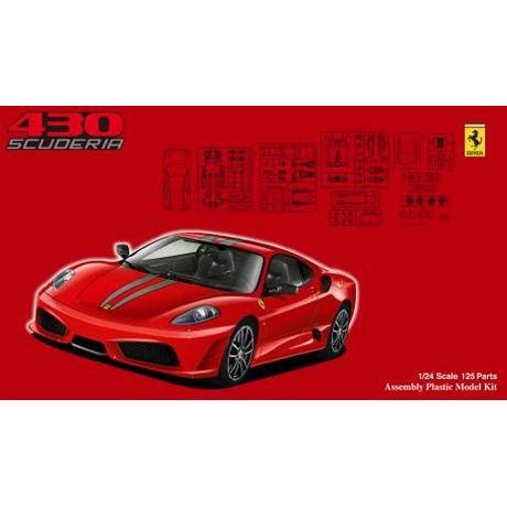 Go to product FUJIMI 12336 - 1:24 Ferrari F430 Scuderia