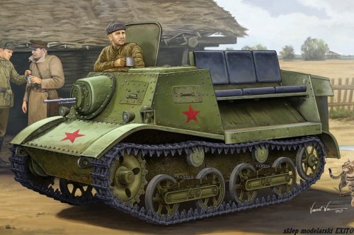 Go to product HOBBY BOSS 83847 - 1:35 Soviet T-20 Armored Tractor Komsomolets 1938