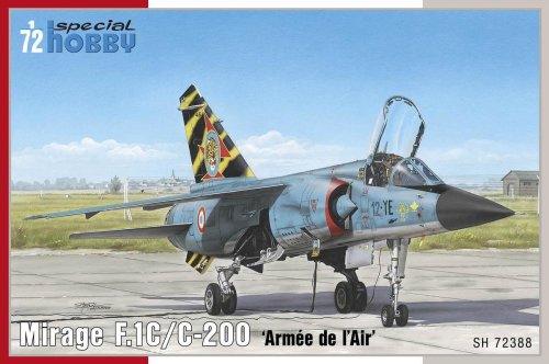 Go to product SPECIAL HOBBY 72388 - 1:72 Mirage F.1C/ C-200 Armee de l Air