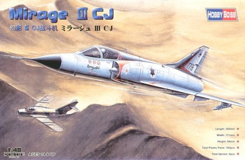 Go to product HOBBY BOSS 80316 - 1:48 Mirage IIICJ Fighter