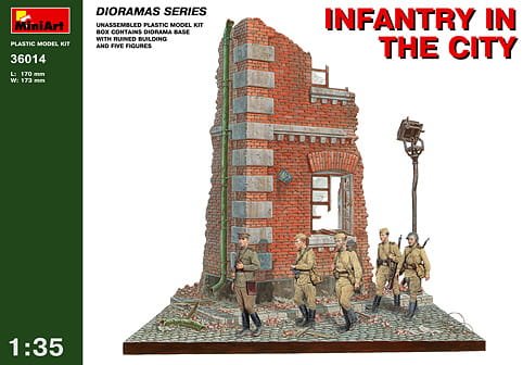 Go to product MINIART 36014 - 1:35 Infrantry in the City