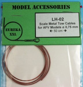 EUREKA XXL LH-02 - Towing cable, diameter 0,75 mm, length: 50cm