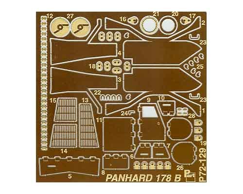 Go to product PART P72129 - 1:72 Panhard 178 B