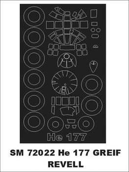 Go to product MONTEX SM72022 - 1:72 Heinkel He-177 Greif