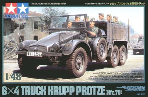 Go to product TAMIYA 32534 - 1:48 Krupp Protze (Kfz.70)