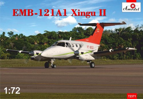 Go to product AMODEL 72371 - 1:72 EMB-121A1 Xingu II
