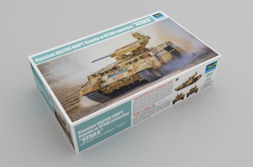 Go to product TRUMPETER 09565 - 1:35 Russian Obj199 BMPT Ramka w ATGM launcher ATAKA