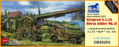 Go to product BRONCO CB 35203 - 1:35 Airspeed A.S.58 Horsa Glider Mk.II