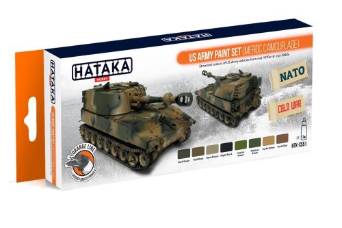 Go to product HATAKA CS51 - US Army MERDC camouflage paint set