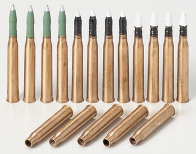 Go to product TAMIYA 35173 - 1:35 Panther 75mm Brass Projectiles