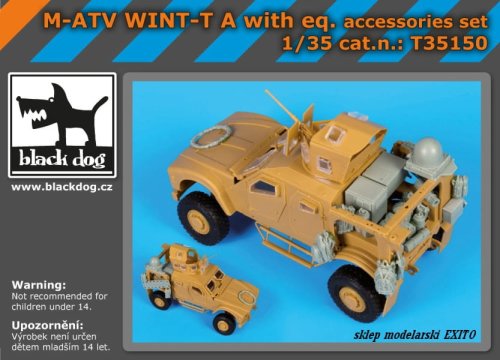 Go to product BLACK DOG T35150 - 1:35 M-ATV WINT-T A with equipment accessories set