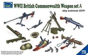 RIICH MODELS 30010 - 1:35 WW II British Commonwealth Weapon Set A