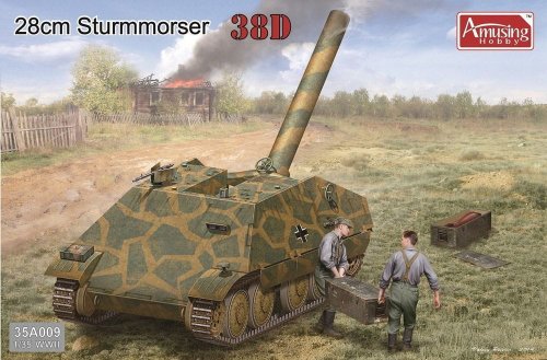 Go to product AMUSING HOBBY 35A009 - 1:35 28cm Sturmmorser 38D