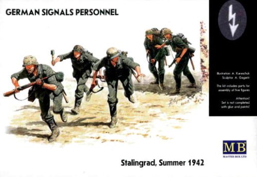Go to product MASTER BOX 3540 - 1:35 German Signals Personnel, Stalingrad Summer 1942