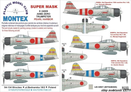 Go to product MONTEX K24009 - 1:24 A6M2 Zero