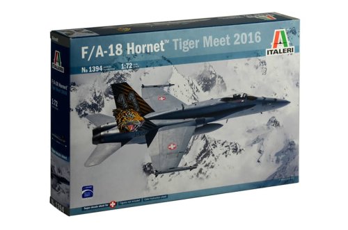 Go to product ITALERI 1394 - 1:72 F/A-18 Hornet Tiger Meet 2016