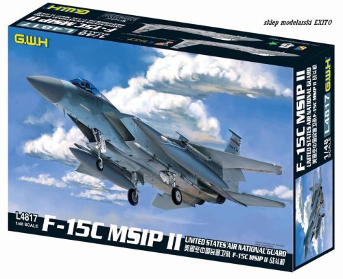 Go to product GREAT WALL HOBBY 4817 - 1:48 F-15C MSIP II