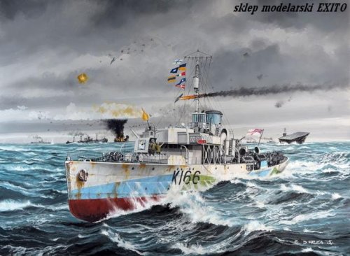 Go to product REVELL 05132 - 1:144 HMCS Snowberry Flower Class Corvette