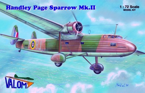 Go to product VALOM 72058 - 1:72 Handley Page Sparrow Mk.II